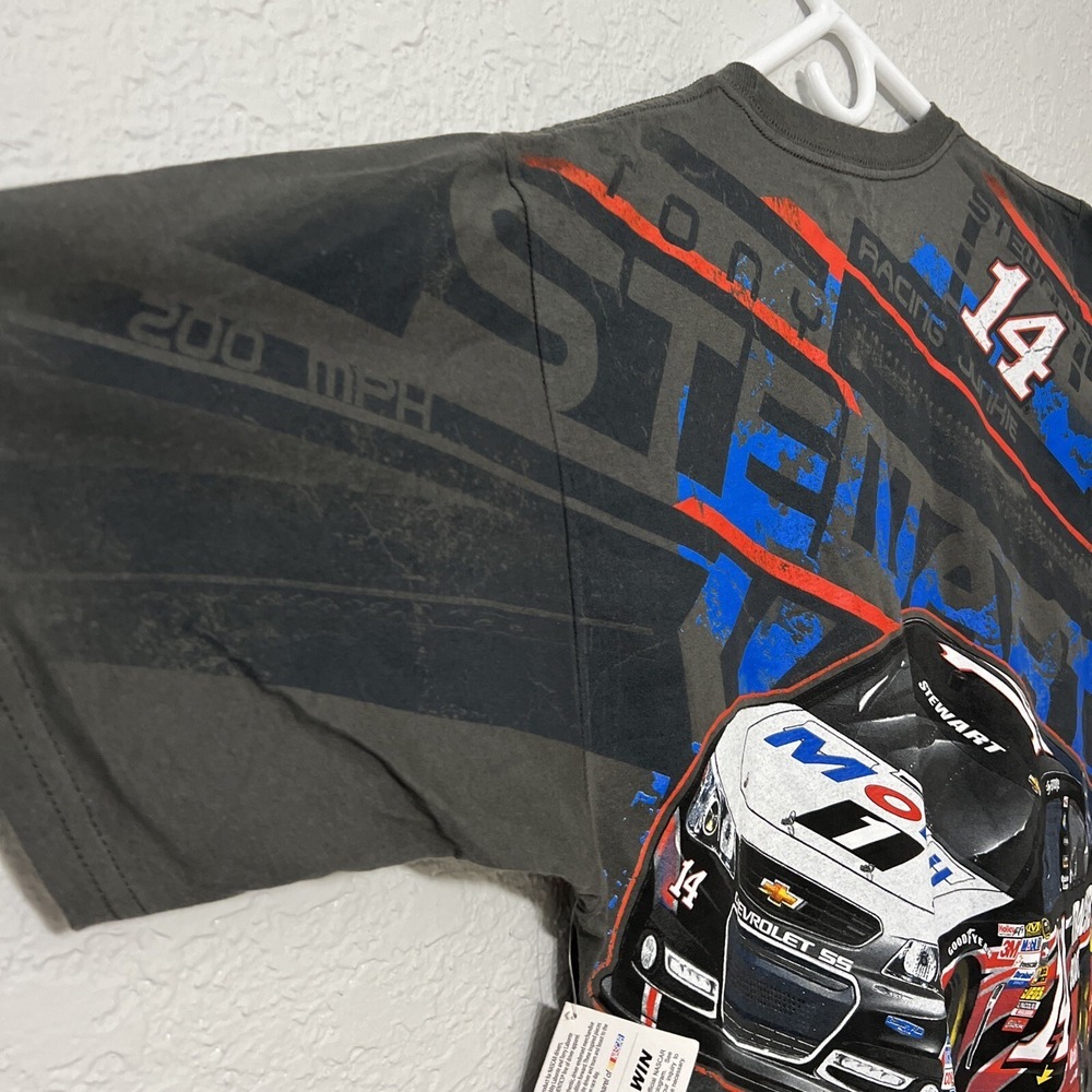 Tony Stewart #14 Chase Authentics T Shirt Size L New With Tags - Picture 10 of 11